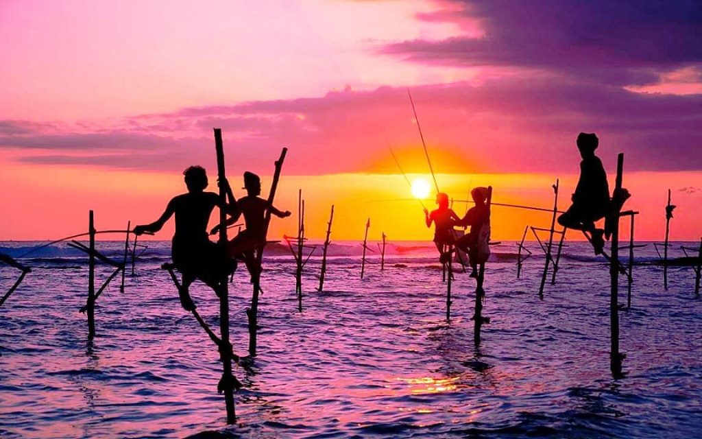 Koggala Lake & Stilt Fishermen
